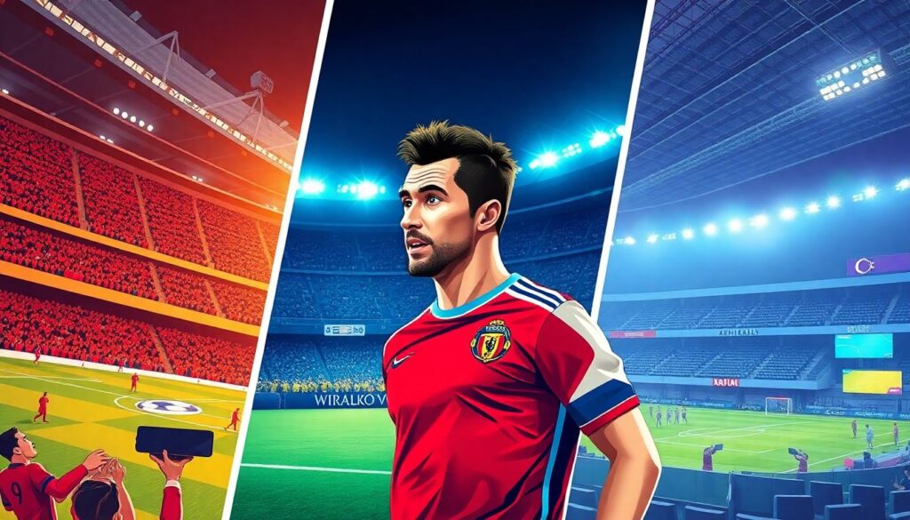 География футбола: где играли сегодня знаменитости - иллюстрация