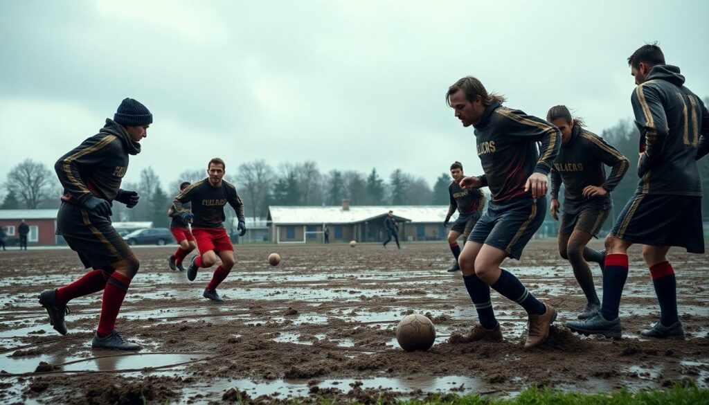 Влияние погодных условий на результат матча - иллюстрация