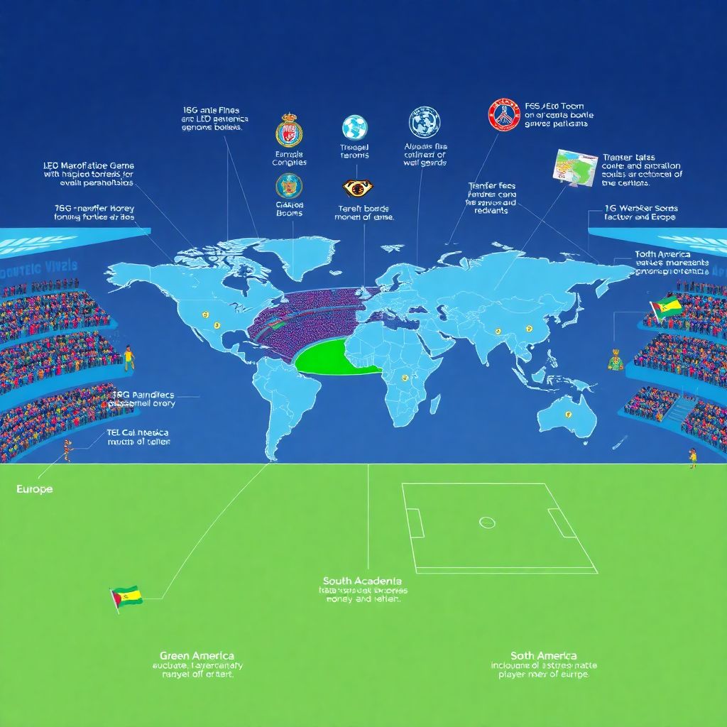 Глобальные новости футбола: обзор за континентами и главные события