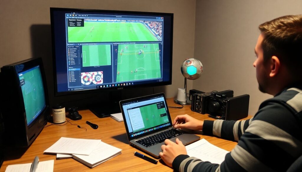 Футбол и технологии: данные и аналитика в реальном времени - иллюстрация