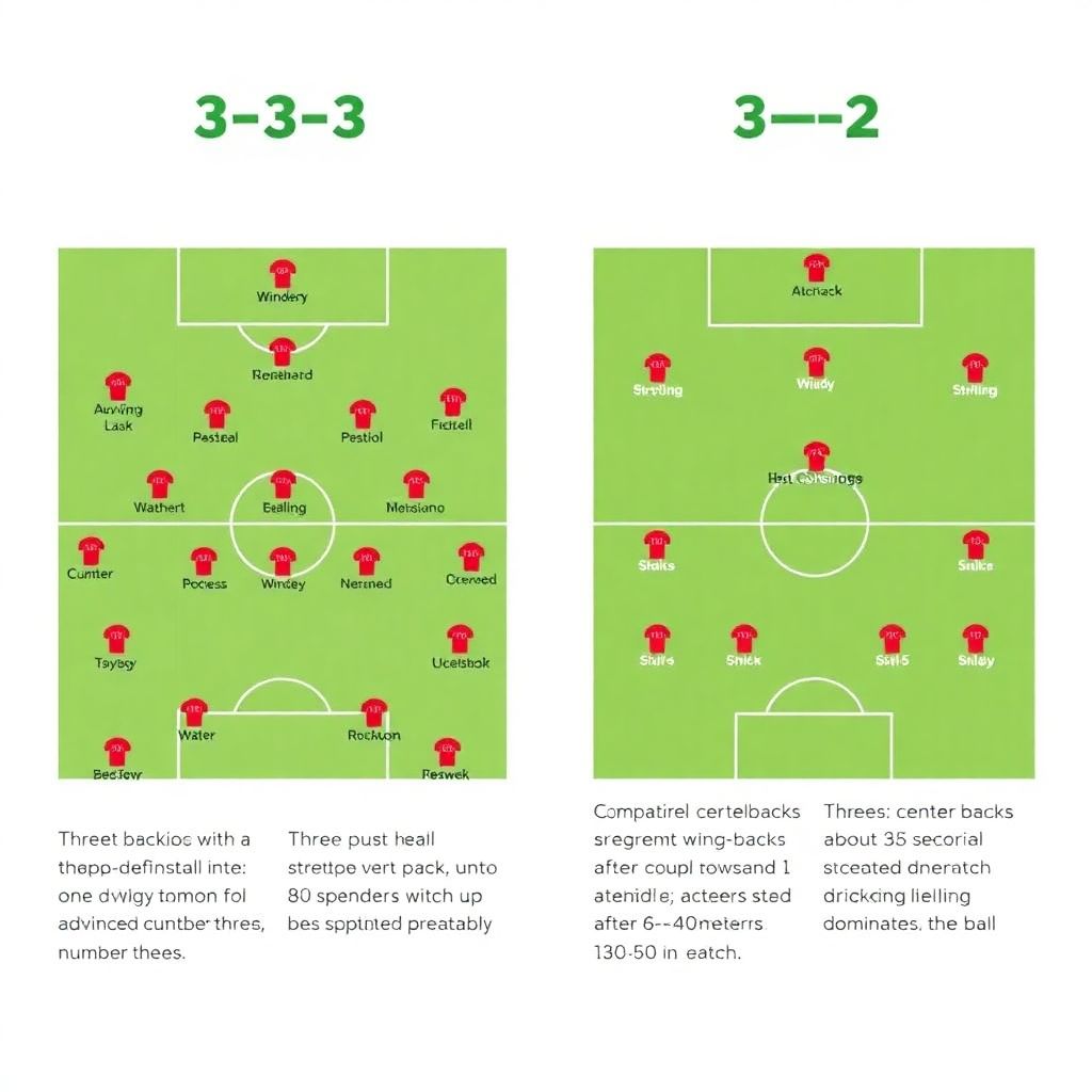 Тактические схемы в футболе: почему команды выбирают 4-3-3 или 3-5-2