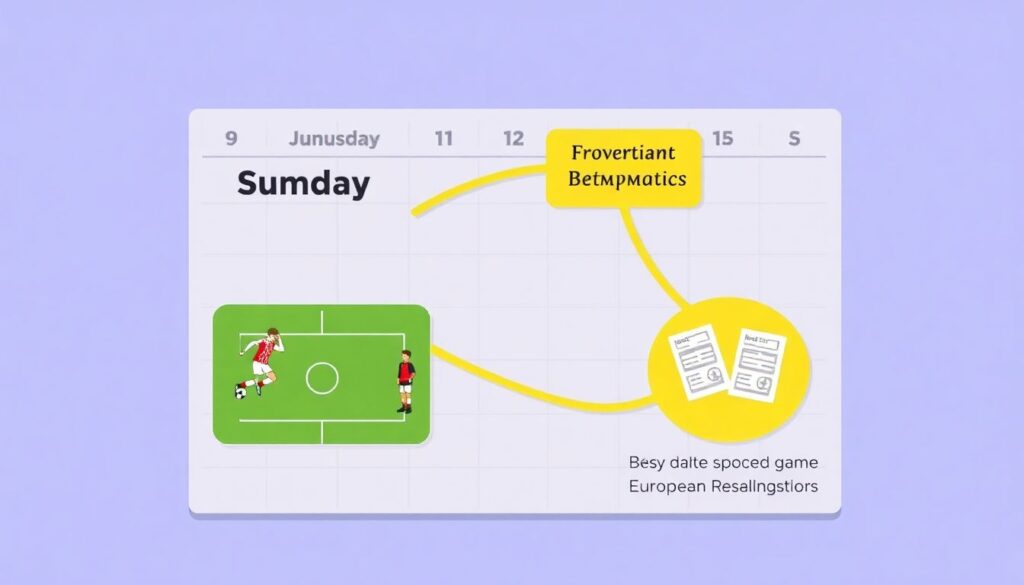 Календарь европейских лиг на неделю - иллюстрация