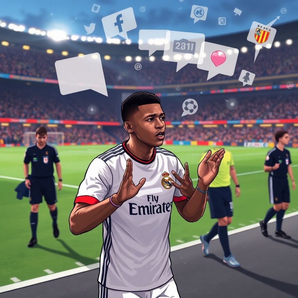 Килиану Мбаппе не грозит наказание за критику судей после матча Реал – Валенсия