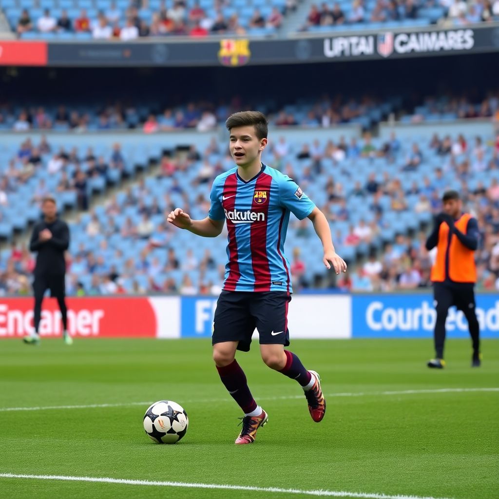 Юный воспитанник Барселоны в сфере интересов Манчестер Сити и близок к трансферу
